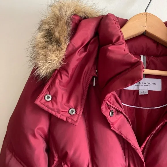 Marc New York Beautiful Genuine Down Puffer Coat - Picture 3 of 11